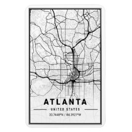 Imán Atlanta Georgia USA City Travel City Map