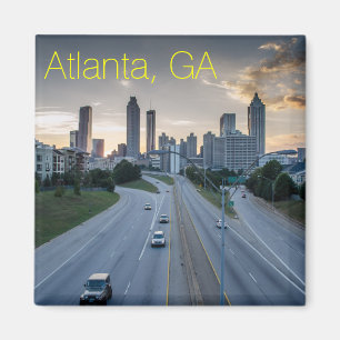 Imán Atlanta Skyline Magnet