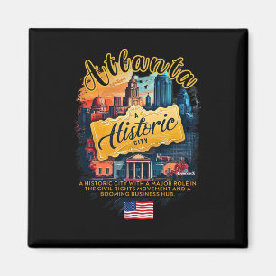 Imán Atlanta - Una Ciudad Histórica Con Un Papel Import