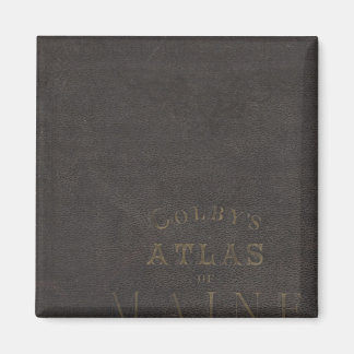 Imán Atlas del Estado de Maine
