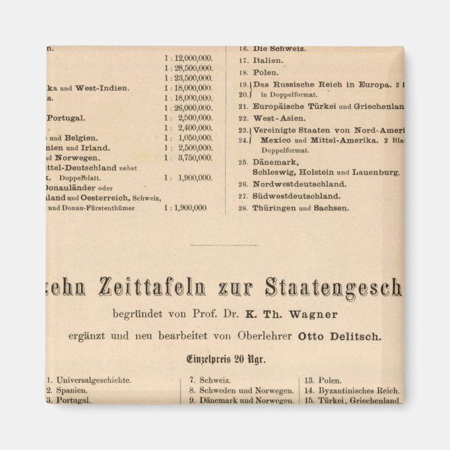 Imán Atlas gris (Frente)