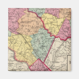 Imán Atlas topográficos de los condados de Maryland 2