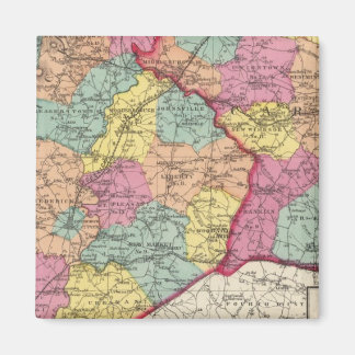 Imán Atlas topográficos de los condados de Maryland 5