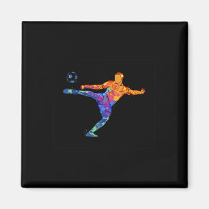 Imán Atleta de fútbol gráfico deportivo Dibujo
