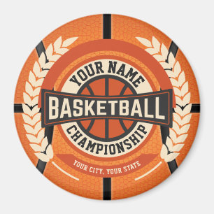 Imán Atleta Personalizado jugador de equipo de balonces