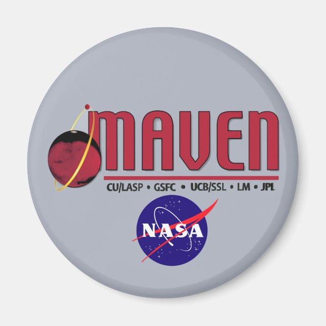 Imán Atmósfera de Marte y Evolutio volátil (Frente)