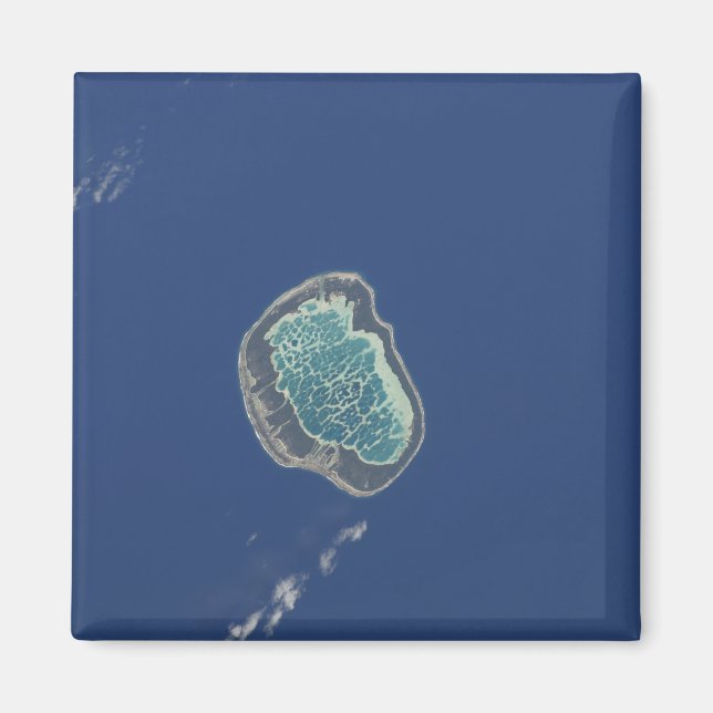 Imán Atolón de Mataiva, archipiélago de Tuamotu (Frente)