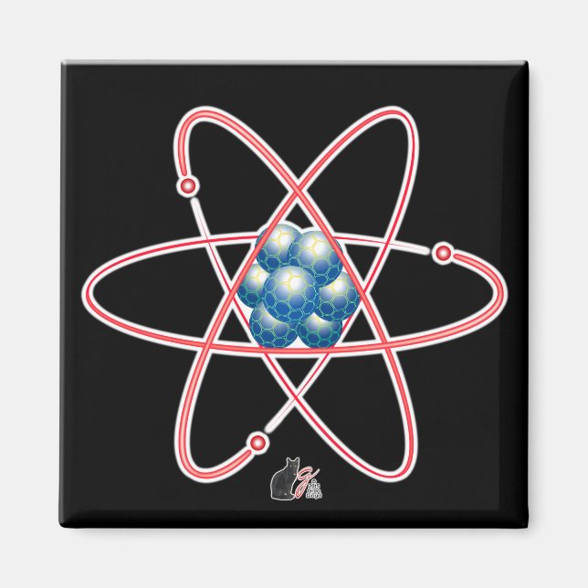 Imán atómico irónico (Frente)