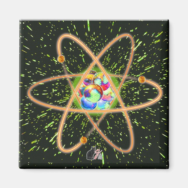 Imán atómico radical (Frente)