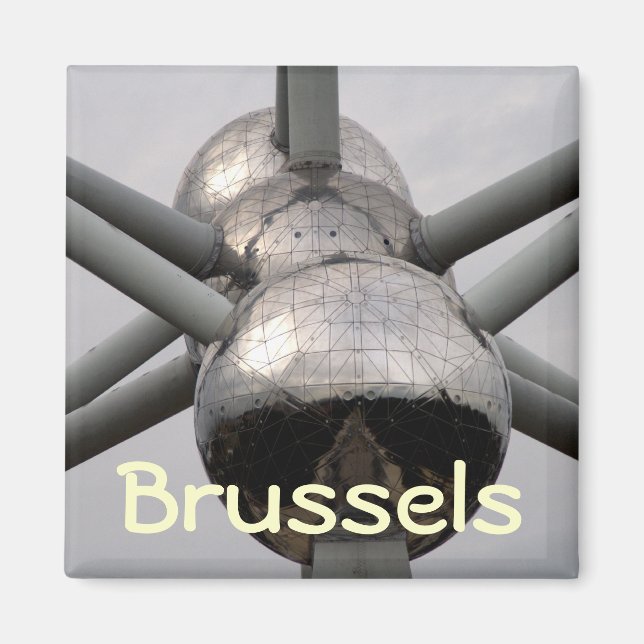 Imán Atomium de Bruselas (Frente)