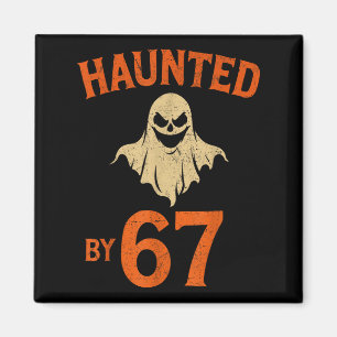 Imán Atormentado por 6 7 Seis Siete Halloween Fantasma 