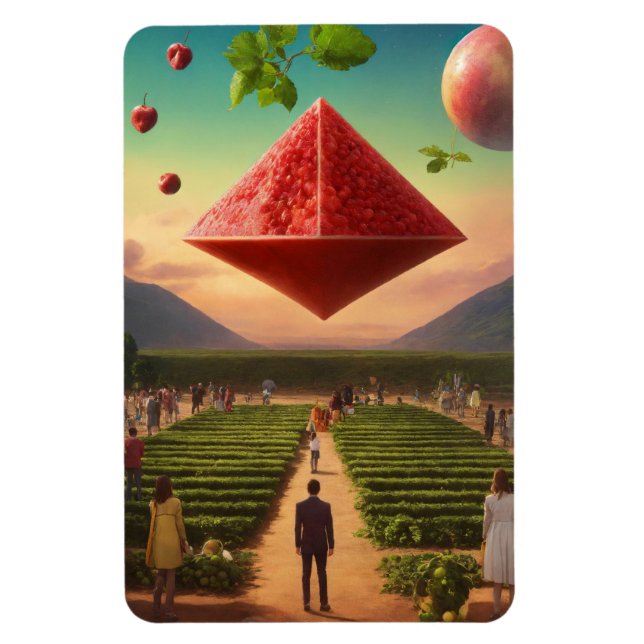 Imán Atracción en cada píxel: Magnético Personalizable (Vertical)