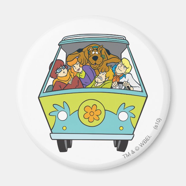 Imán Atrapado En La Máquina De Misterio (Frente)