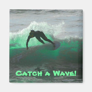 Imán Atrapar una ola