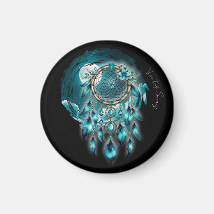 Imán Atrapasueños bajo la Luna Llena