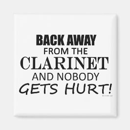 Imán Atrás Del Clarinet