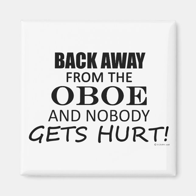 Imán Atrás Del Oboe (Frente)