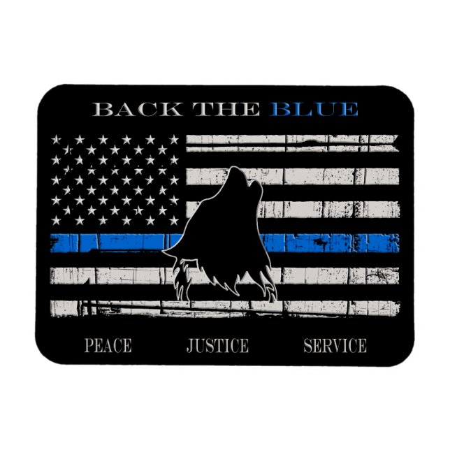 Imán Atrás el azul (Horizontal)