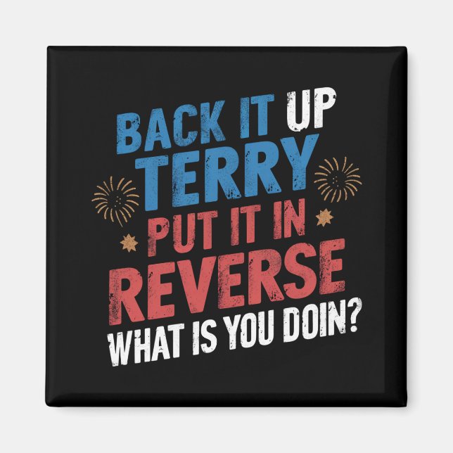 Imán Atrás, Terry Lo Puso En Fuegos Artificiales Al Con (Frente)