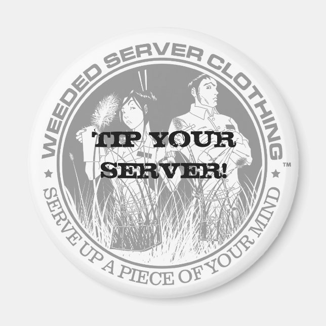 Imán ¡ATRAVETE A TU SERVIDOR! MAGNET - Personalizado -  (Frente)