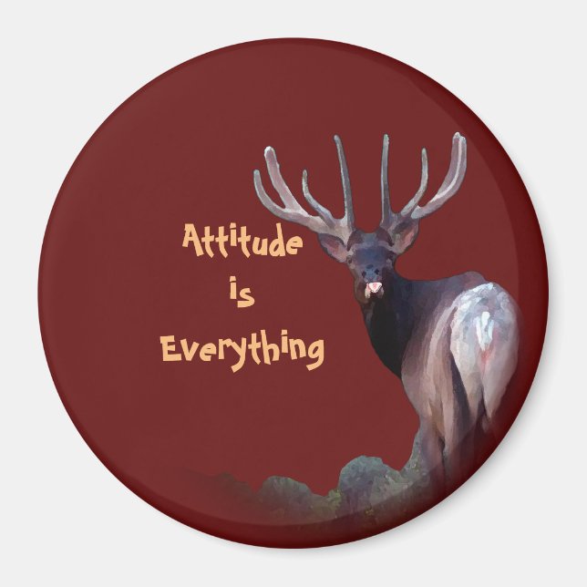 Imán Attitude is Everything (Frente)