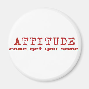 Imán Attitude Red