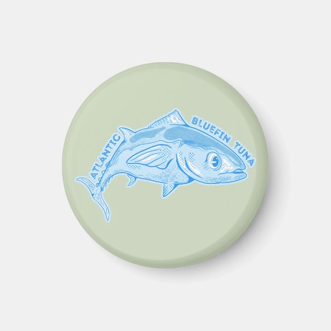 Imán Atún rojo del Atlántico (Frente)