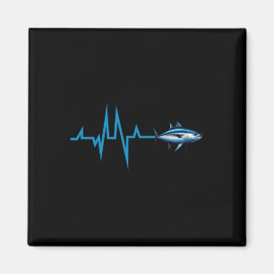 Imán Atún rojo latido Ekg Pescado de mar profundo