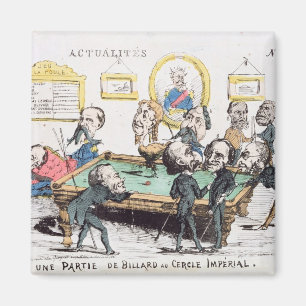Imán Au Cercle Imperial de Une Partie de Billard