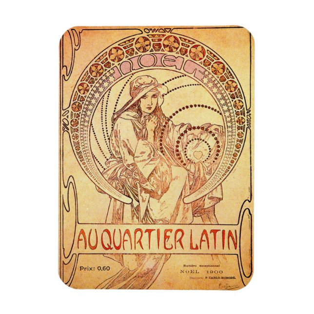 Imán Au Quartier Latin Magnet (Vertical)