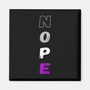 Imán Aual Nope Ace Pride Bandera Auality Lgbt Community