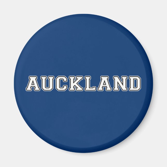 Imán Auckland Nueva Zelanda (Frente)