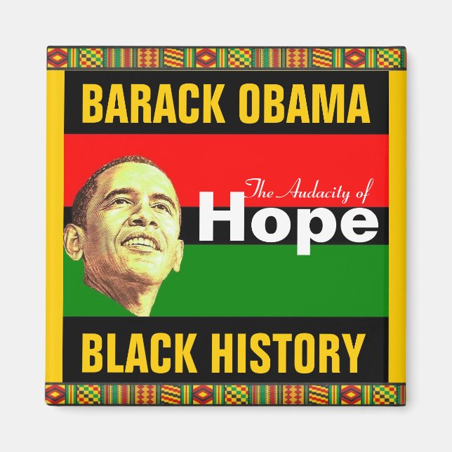 Imán Audacia de la esperanza (Frente)