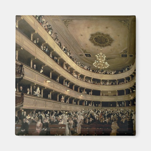 Imán Auditorio del Teatro Old Castle, 1888 (Frente)