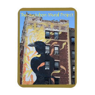 Imán Audubon Birds Building Wall Art NYC