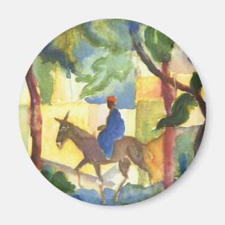 Imán August Macke Bella Artes Fridge Magnet