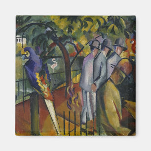 Imán August Macke Jardín zoológico I