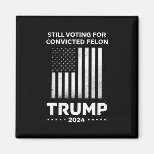 Imán Aún votando por el delincuente convicto Trump 2024