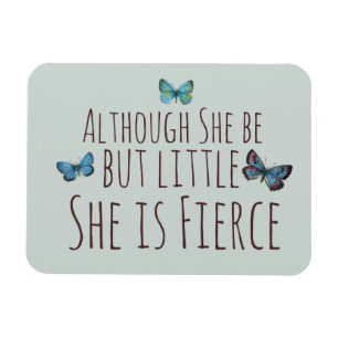 Imán Aunque sea pequeña, es feroz