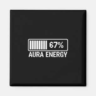 Imán Aura Energía En 67 Seis Siete Meme 