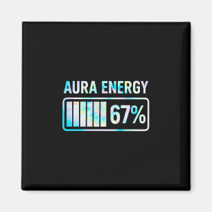 Imán Aura Energy 67 67 Seis Siete Memes