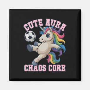 Imán Aura Lindo Lindo Núcleo Caótico Fútbol Unicornio G
