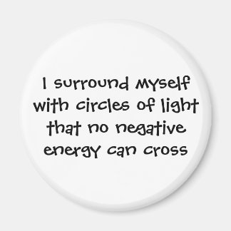 Imán aura magnética positiva