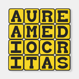 Imán Aurea Mediocritas, Término Medio