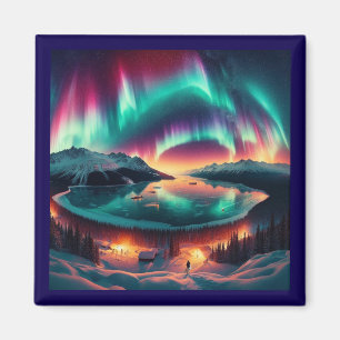 Imán Aureola Borealis en Alaska
