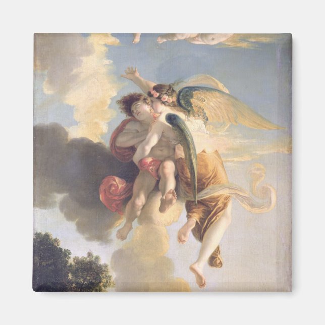 Imán Aurora ascendiendo el cielo (Frente)