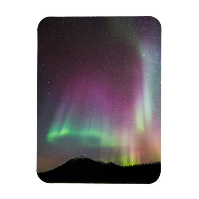 Imán Aurora boreal | Cordillera Brooks, Alaska (Vertical)