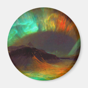 Imán Aurora Borealis, aurora boreal