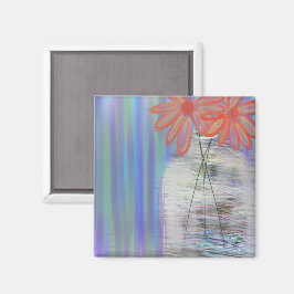 Imán Aurora Borealis Bouquet Arte Original