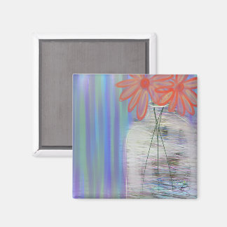 Imán Aurora Borealis Bouquet Arte Original